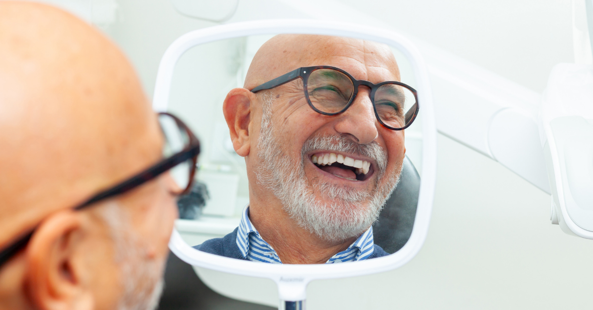 A smiling patient at Diamondback Dentistry in North Phoenix