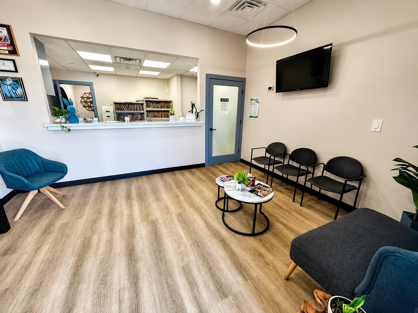 Smiling patient at a dental check-up at Diamondback Dentistry in North Phoenix